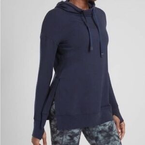 ATHLETA Sayulita Hoodie Navy Small